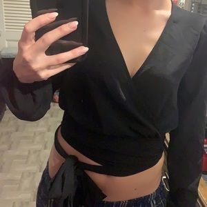 Fashion nova “Little White Lies Top”